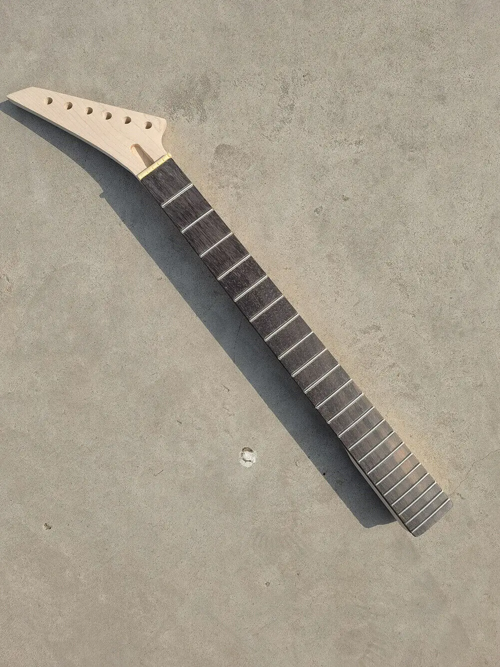 

Reverse Maple Guitar Neck 22 Fret 25.5inch Rosewood Fretboard Bolt on heel