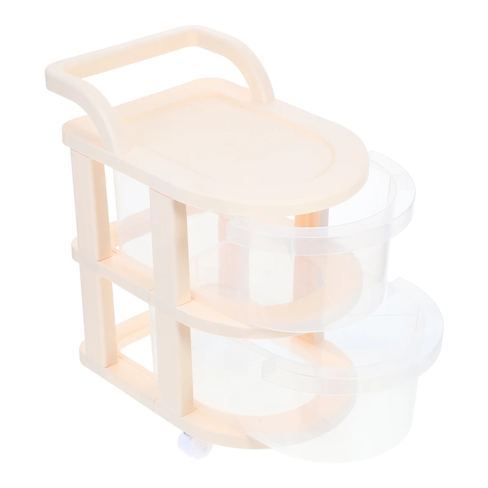 

Storage Rolling Cart Cabinet Drawers Plastic Mobile Trolley Multi-Purpose Kitchen Bathroom Bedroom Laundry Room Storage Trolley