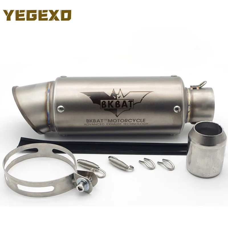 Motorcycle Exhaust Escape 51MM 61MM Stainless Steel For honda shadow vt750 shadow 125 sh 300 cbr250r hornet 600 nsr