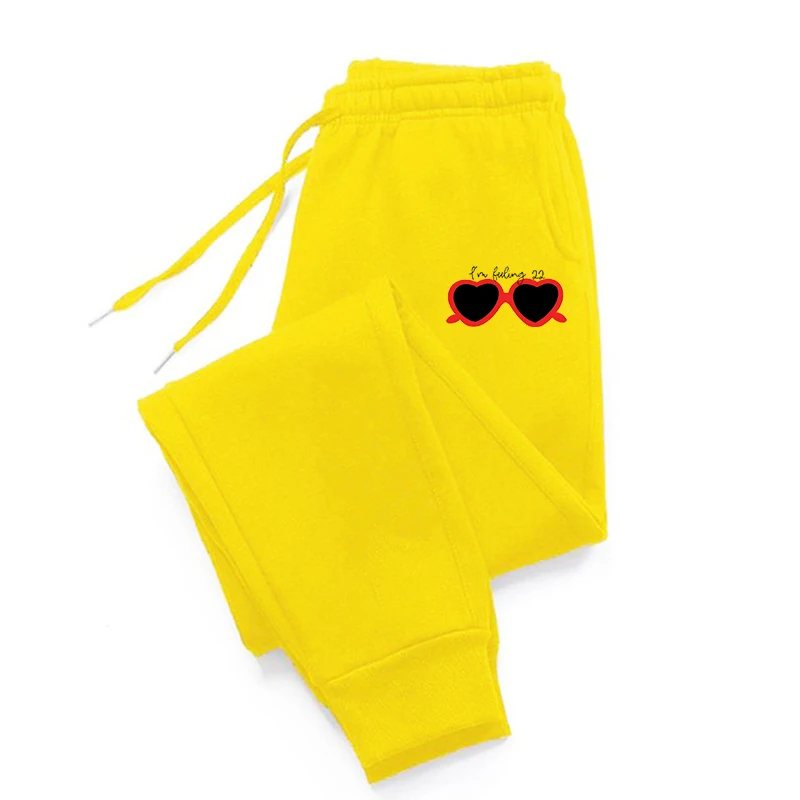

Love Silver Mirror Print Sweatpants Sport Fashion Sweatpant Trendy Street Trousers Pocket Sport Clothes