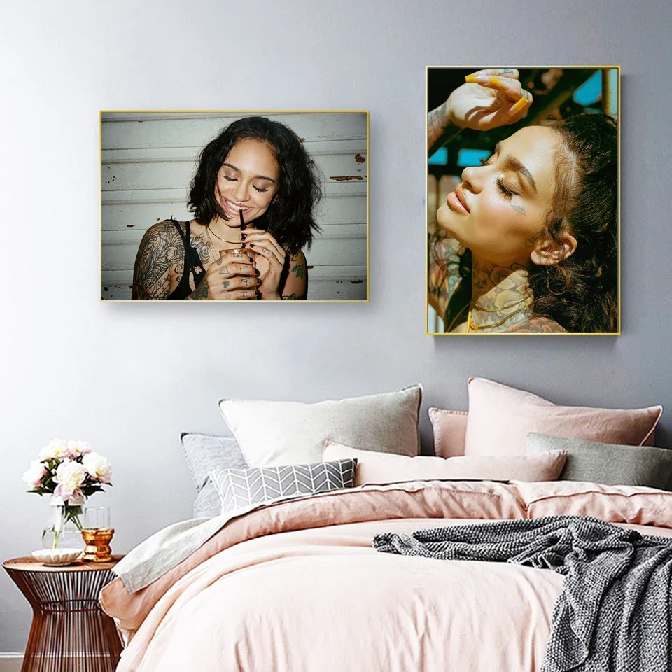 Kehlani Posters Music Singer Star Rapper Photo Music Wall Art Prints Canvas Poster Wall Picture Girls Room Home Decor Gift