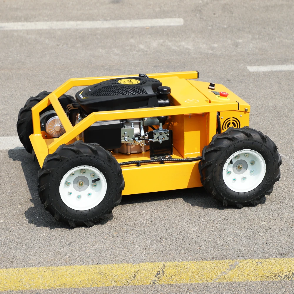 Custom Remote Control Lawn Mower, 15HP engine, 45° Slope Operation,550mm Cutting Width, Zero-turn Tractor, For Home and Farm Use