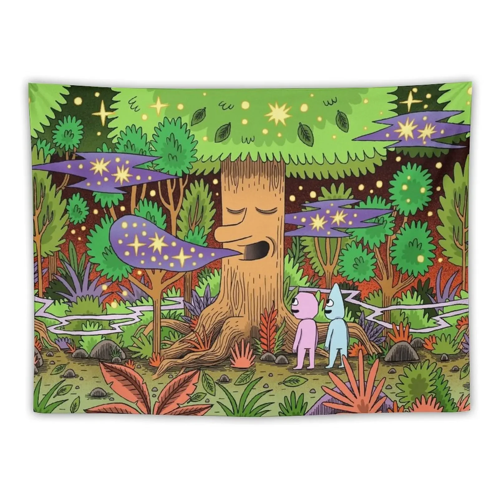 

Songs of the Forest Tapestry Wall Tapestries Wall Decor Hanging Tapestry