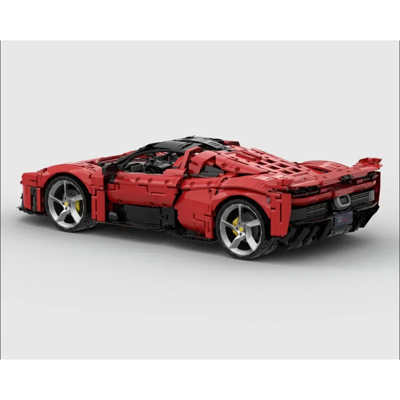 

MOC-200968 Новый суперкар F80, гоночный автомобиль 1:8, модель строительного блока, 5117 деталей, MOC, креативные строительные блоки для мальчиков и детей на день рождения, игрушка в подарок