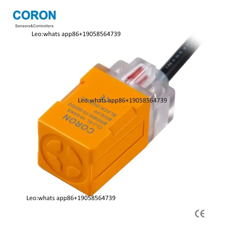 High Quality CLJ-SL18-5 square type standard inductive proximity sensor NPN/PNP NO/NC 3 wires 10-30VDC sensing range 5mm
