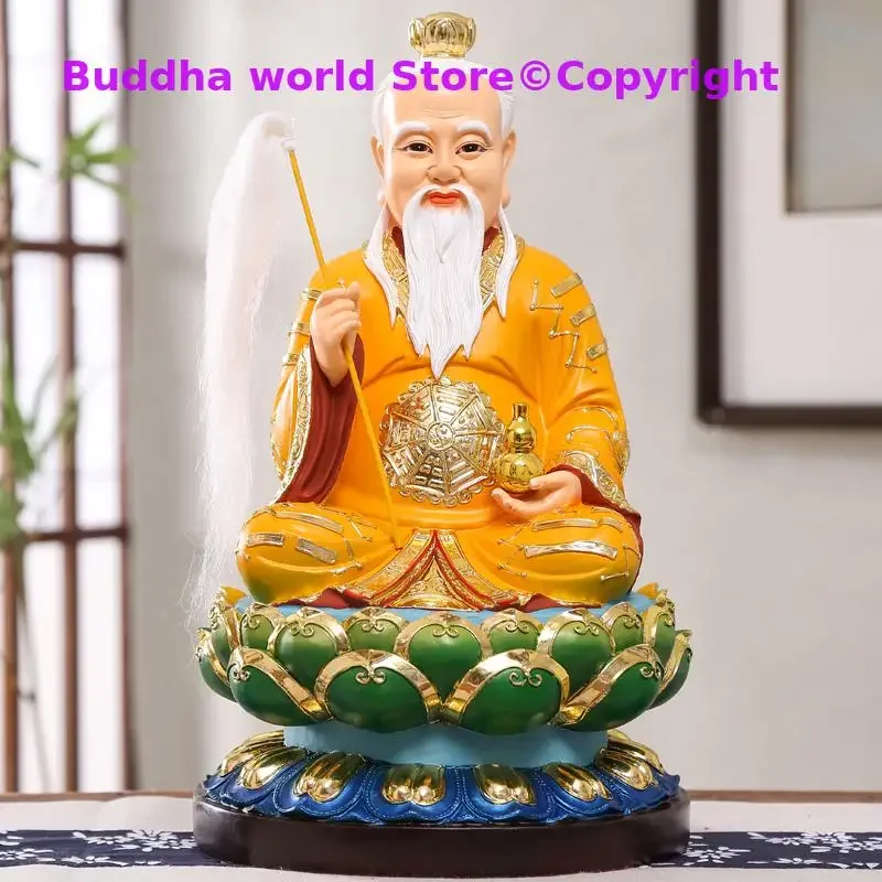 Wholesale Taoist Buddha Taoism master ZU SHI TAI SHANG LAO JUN buddha God HOME Altar protection Bless safety health good luck