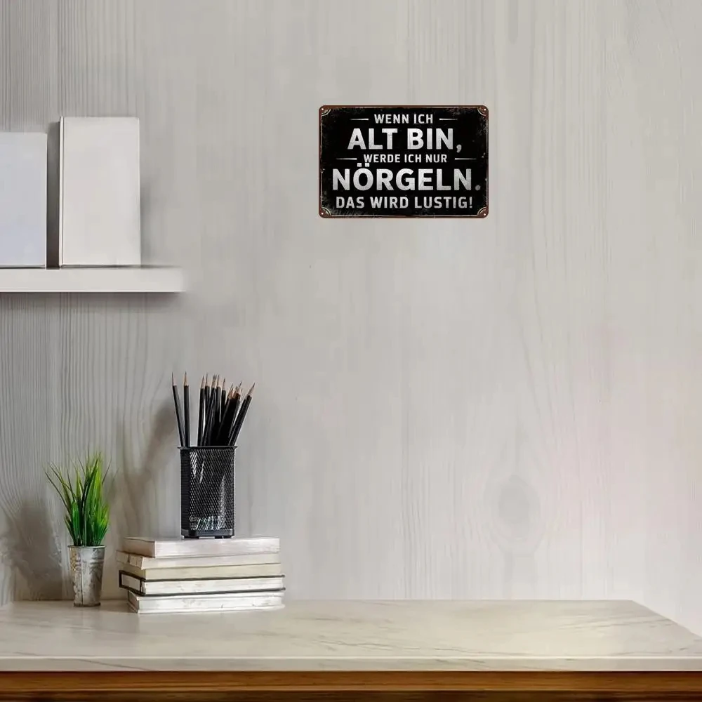 Interesting Metal Sign: 