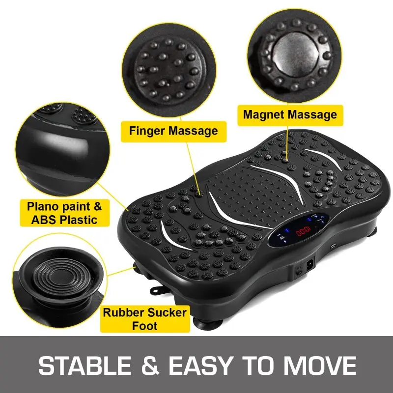 Vibration Exercise Machine for Smart Fitness Full Body Exercise Device Fitness Vibration Platform With Remote Bluetooth Music