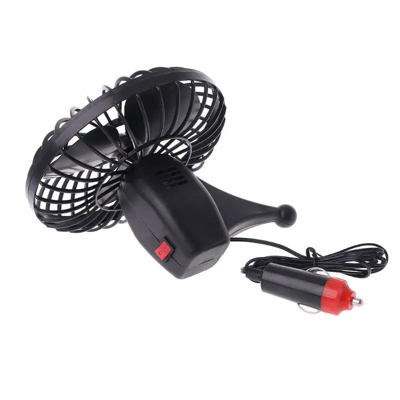 New 12V Powered Mini Truck Car Vehicle Cooling Air Fan Adsorption Summer Gift Drop Shipping