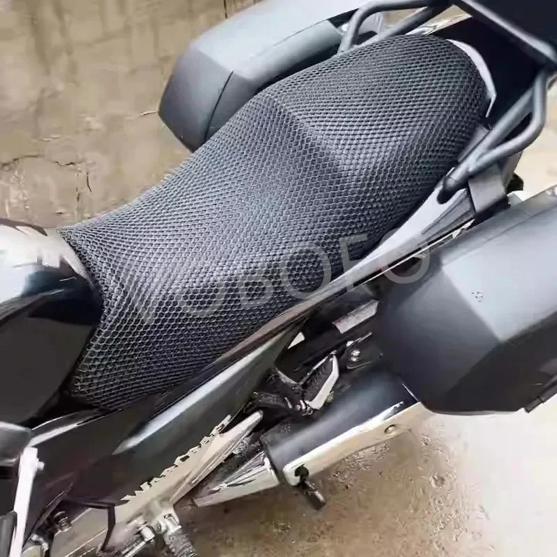 Suitable for Suzuki GW250 Inazuma 250 Motorcycle Seat Cushion Cover 3D Cooling Honeycomb Protection Mat Breathable Seat Cover