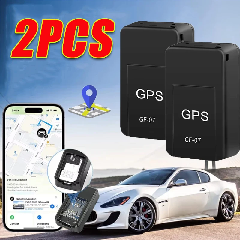 GF07 Locator Vehicle GPS Tracker Anti Loss Tracking Device Anti Theft Tracking Strong Magnetic Installation Free Car Accessories