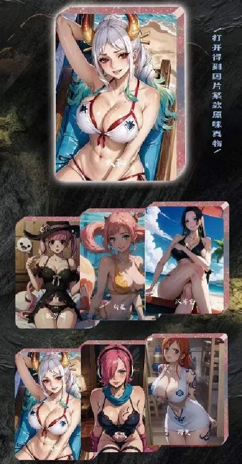 KANI 1ST One Piece Cards Anime Figure Competitive Collection Card Mistery Box Board Games Toys Birthday Gifts for Boys and Girls