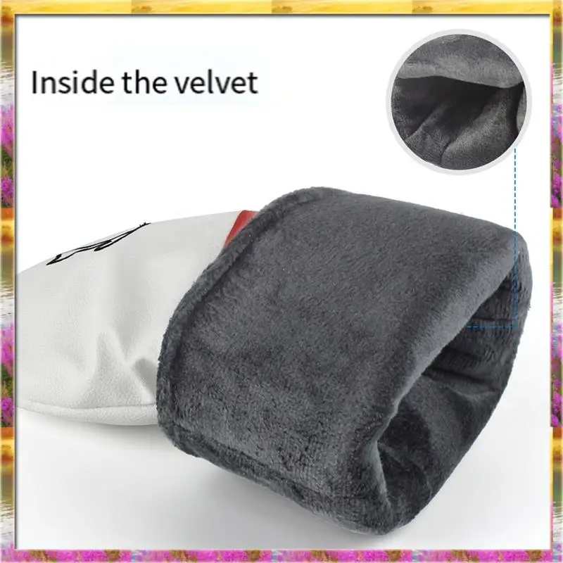 Budget-Friendly 4PCS Golf Club Cover, Number Print Golf Club Cover, PU Waterproof Club Protective Cover 1+3+5+U Number