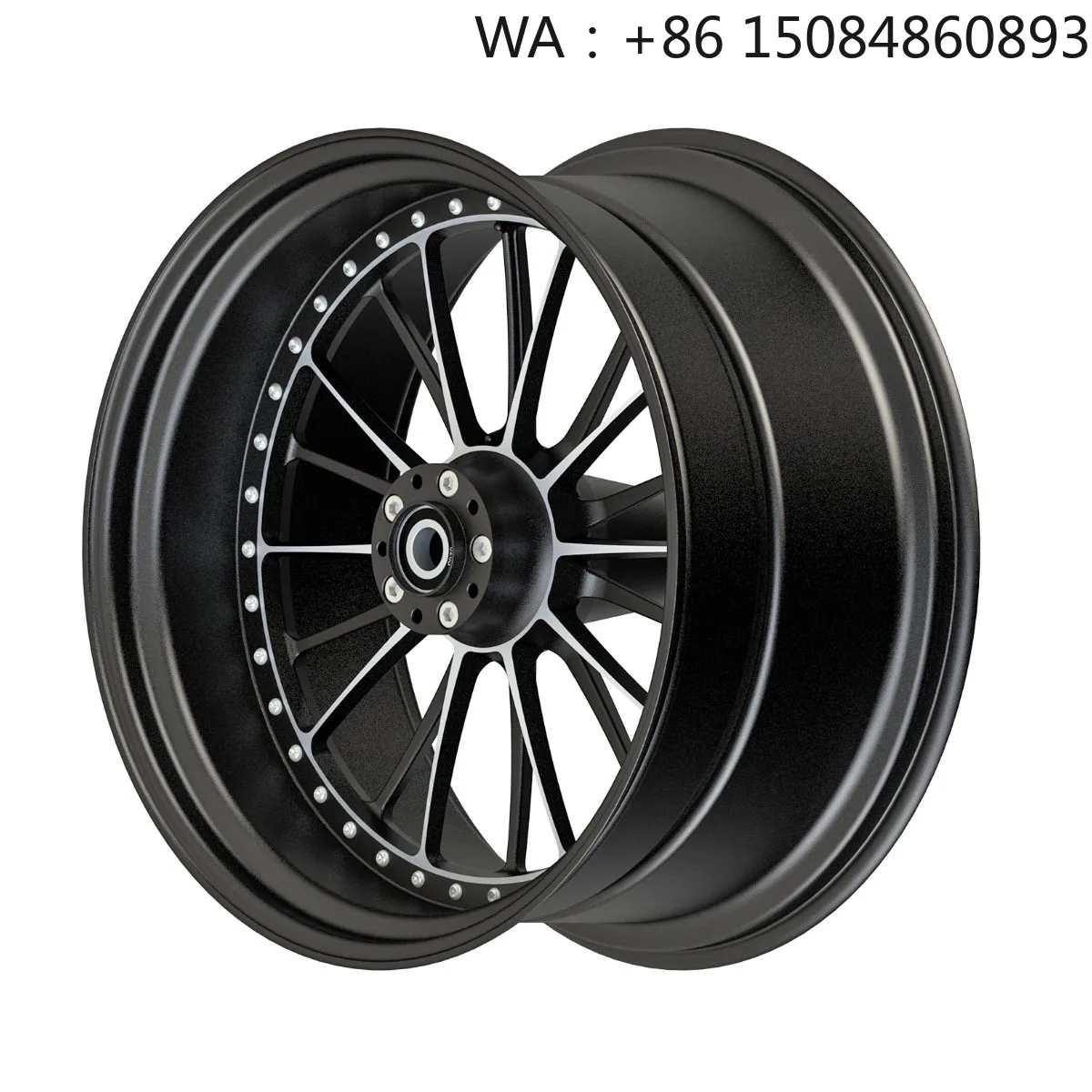 

motorcycle parts, 6061-T6 aluminum alloy material, Black Front Rear Wheel Rims, Mod Accessories for 14+ Ultra Classic Ultra Limi