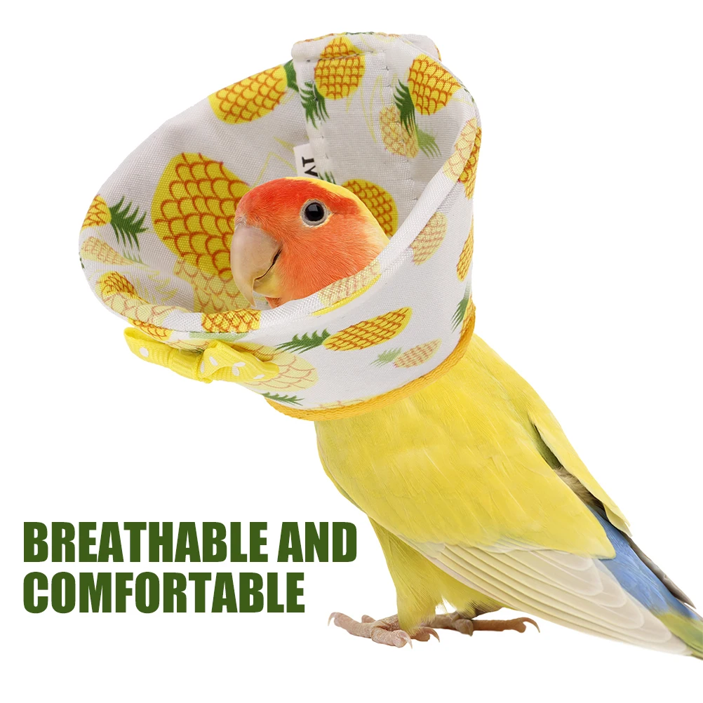 Anti-biting Collar Bird Neck Parrot Cone Pet Anti-pecking Injury Recovery Breathing Comfort Durability Bright Color Small Collar