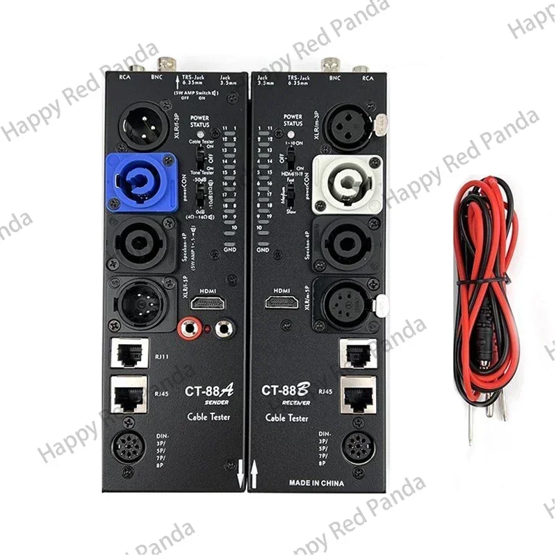 CT-88 Separate Multi-Function Line Meter Xlr Signal Line Meter Hdm Line Meter Automatic Audio Side