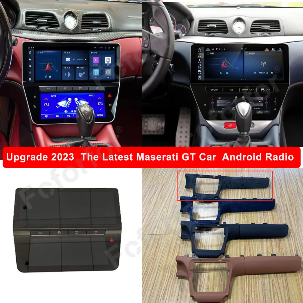 

Android 12 Car Radio For Maserati GT GC GranTurismo 2007-2017 GPS Navigation Car Multimedia Player Auto Stereo RadioHeadUnit 4G