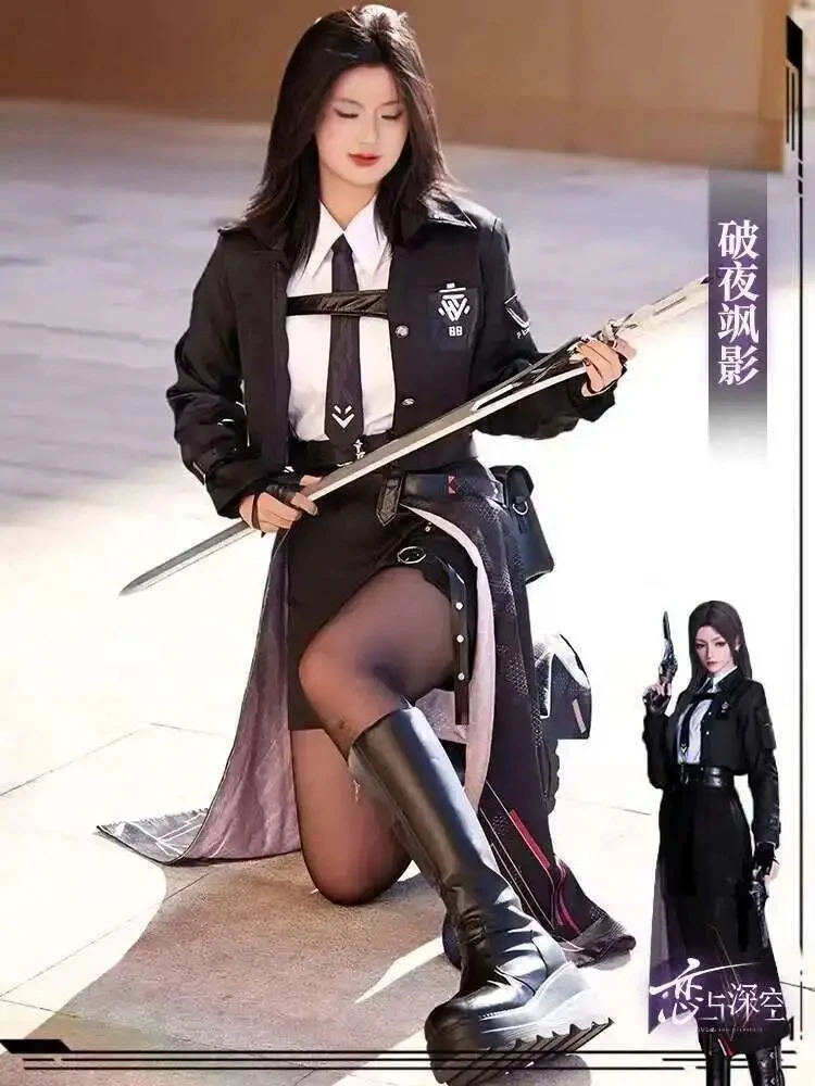 New Fiesta Carnival Halloween Cos Cosplay Love And Deepspace Heroine Battle Dress Clothing Full Set Womens Fashion 2026
