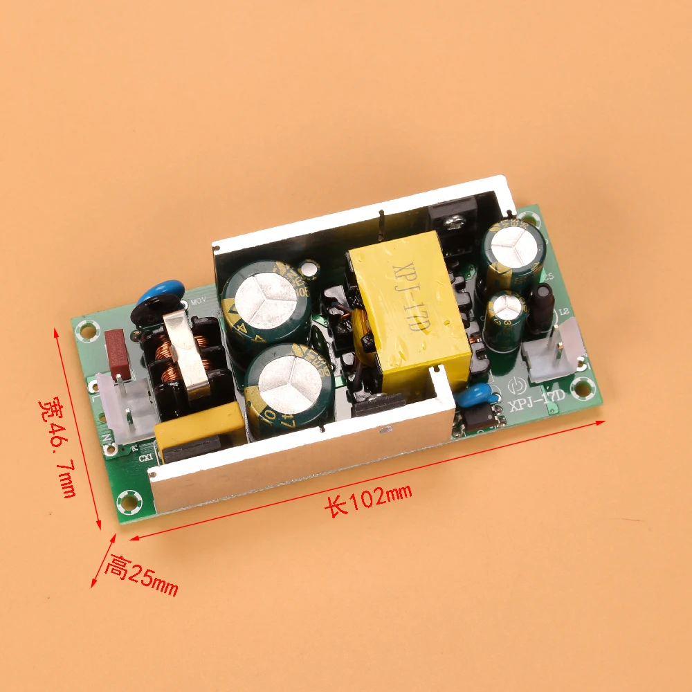 

AC-DC 12/24V 5A 2.5A Switching Power Supply Module Bare Circuit AC 100-240V to DC 12V 24V Power Supply Board Regulator