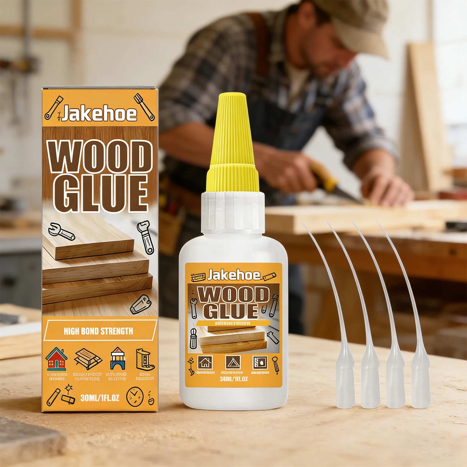 Pegamento para Madera con 4 Pu - Woodworking Glue reseña y precio
