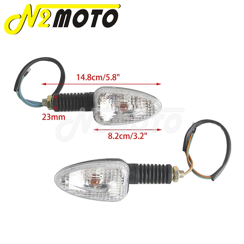 Front/Rear Motorcycle Turn Signals Indicator Lamp For BMW R1150 Adventure 02-06 R1150GS 1994-04 R1100 R 1997-01 R1100 GS 1994-07