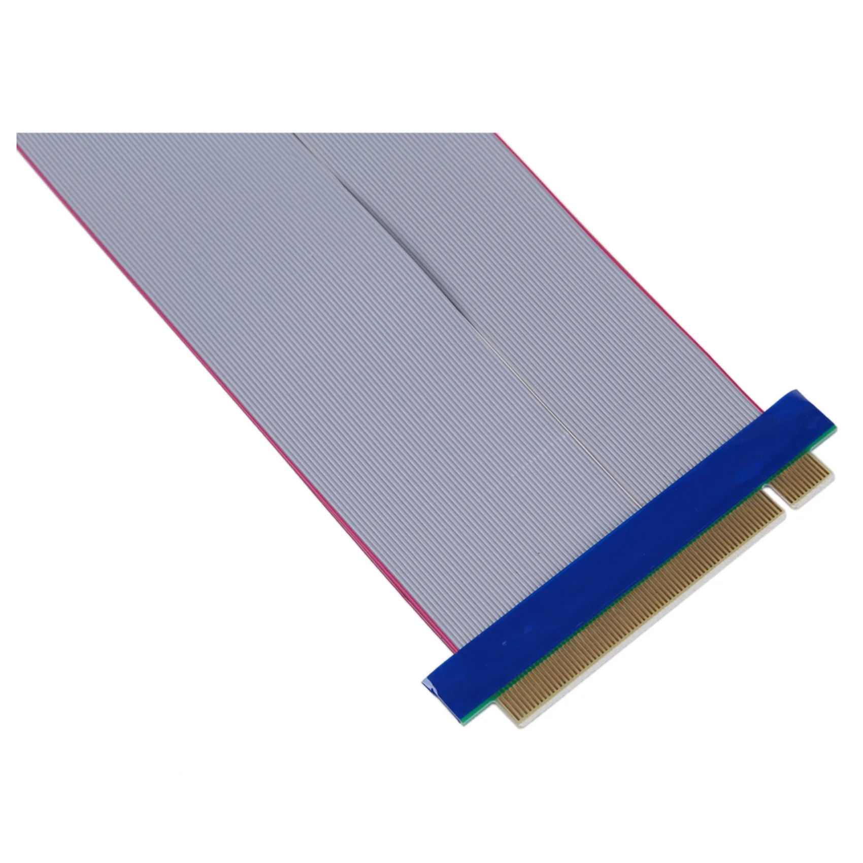 Delicate Texture-2X PCI-E Express 16X Riser Card Extender Extension Cable Ribbon Flex
