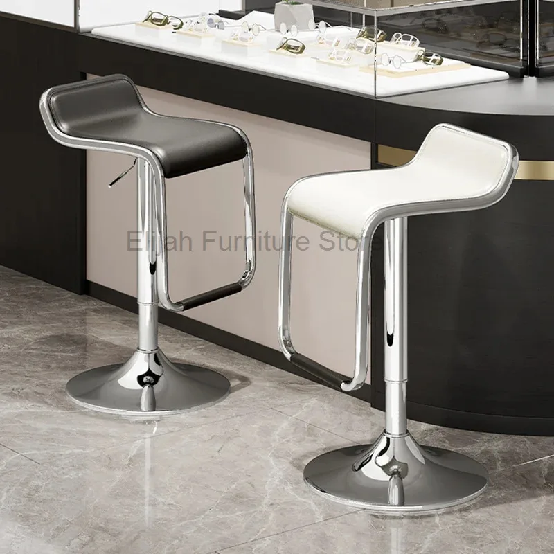 

Bar Counter Chair Simple Cashier Commercial Mobile Phone Store Lift Chair Front Desk Swivel Chair Furniture