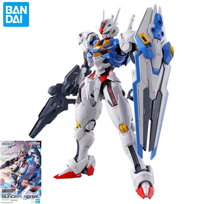 Bandai FULL MECHANICS 1/100 GUNDAM AERIAL model the Witch from Mercury peripheral collection figure robot ornament toy