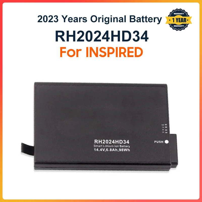 Batería de iones de litio reemplazable RH2024 RH2024HD34 14,4 V 98WH para INSPIRED RH2024HD RH2024QE34