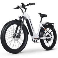 L Shengmilo MX06 E-Mountain Electric Bicycle 26 Inch Ebike 1000W Bafang Motor Fatbike 48V17.5Ah Adult Electric Bike City E Bike