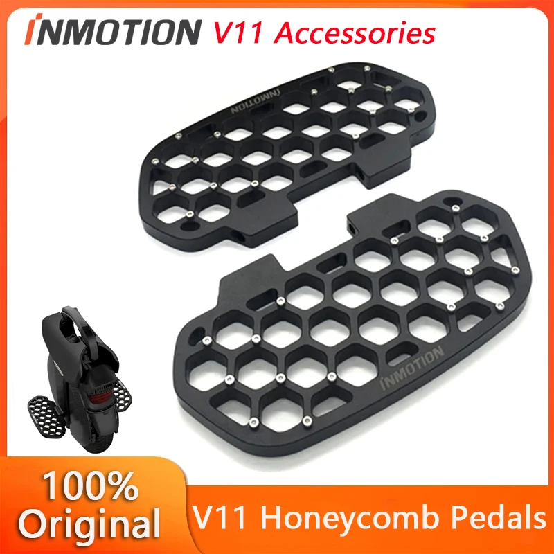 Original INMOTION Honeycomb Pedals for INMOTION V11 V12 Unicycle Widen Pedal Cool Monowheel Accessories Pedal Assembly