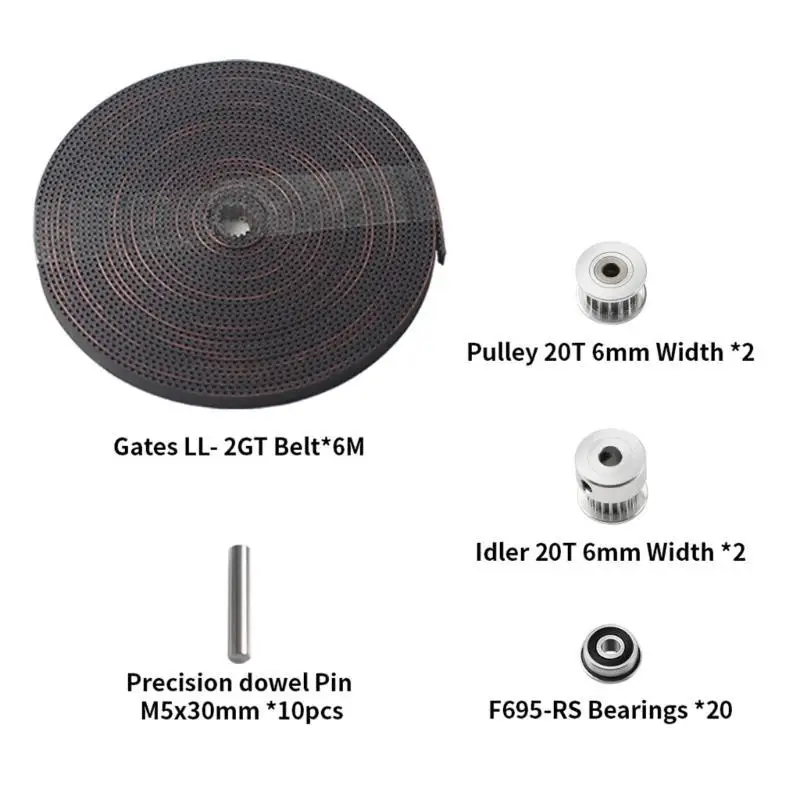 

652F Robusts Metal Transmission Upgrades Motion For Improved Printing Performances 236.22in Belt