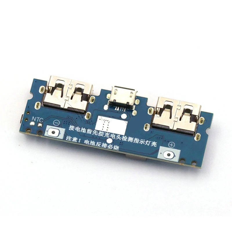 Ładowarka Micro/Type-C USB 5V 2.4A Dual USB 18650 Boost Battery Charger Board Mobile Power Bank Akcesoria do telefonu DIY