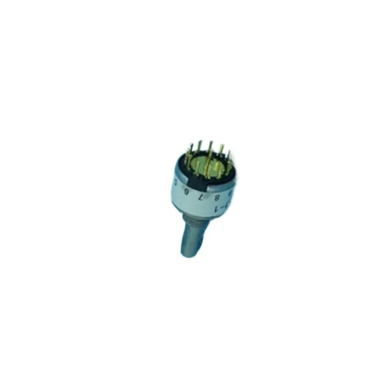 For Ultra-Small Sealed Rotary Switch 12W1D 1 Pole 12 Position 4mm Round Shaft KXM-1/KXM-CX