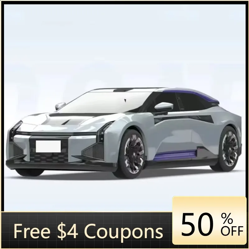 WB  2024 double motor four-wheel drive new energy four-wheeler panoramic sunroof electric vehicle adult luxury car