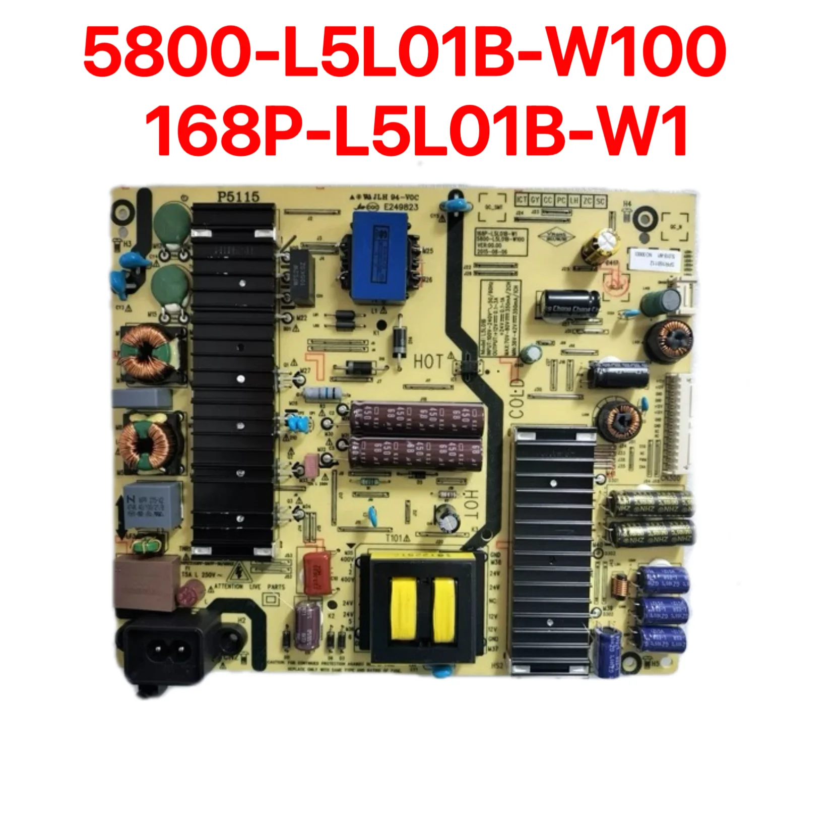 

Новая оригинальная плата питания L5L01B 5800-L5L01B-W100 168P-L5L01B-W1 в наличии