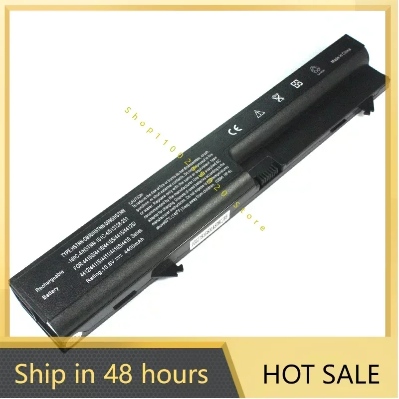 2024 Batteries for Applicable to HP 4411S 4416S 4410S 4415S HSTNN-DB90 Ob90  Battery Laptop battery