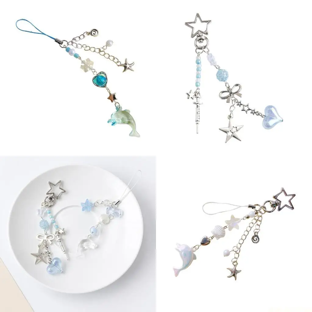 

X90d Деликатные луки сумки Сумка модная дельфина для ключей -мешков подвесной металлический клавиша для добавления моды в ваши