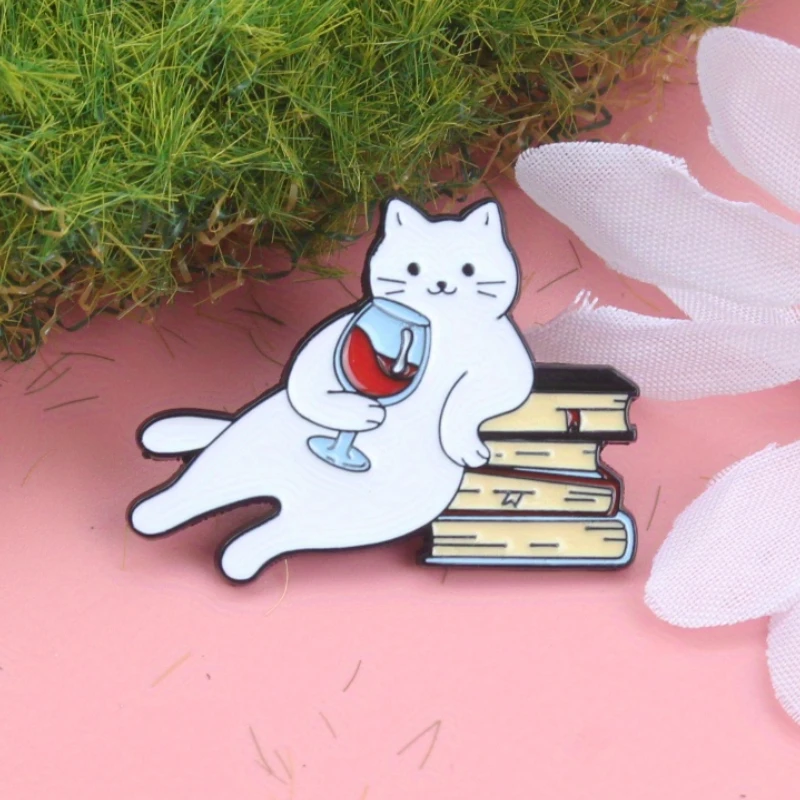 1pc Enamel Lapel Pin, Metal Brooch for Clothes  Bags, Gift for Friends, Festival Badge, Backpack Decoration, Fashionable Jewelry