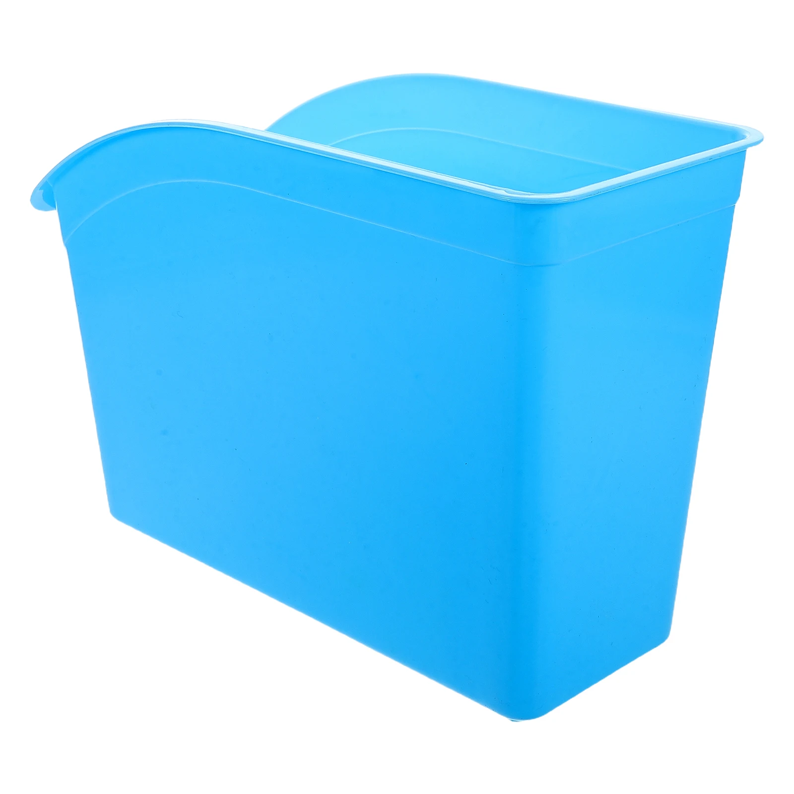 

Recycling Bins Desktop Magazine Holder Document Organizer Plastic Rack Garbage Can Office