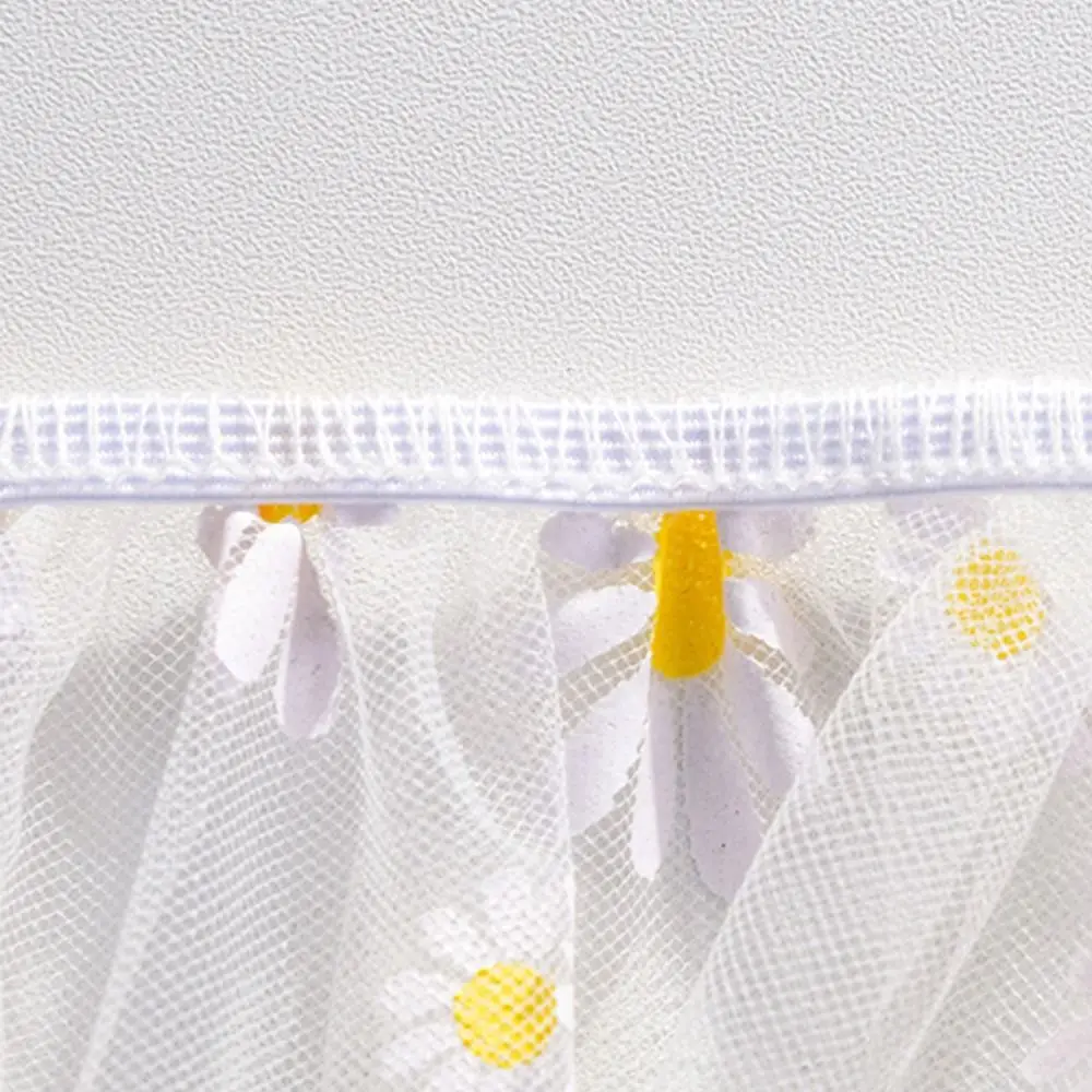 Star Pattern Daisy Pattern Breathable Baby Stroller Mosquito Curtain Baby Sunshade Mosquito Net Pram Net Stroller Accessory