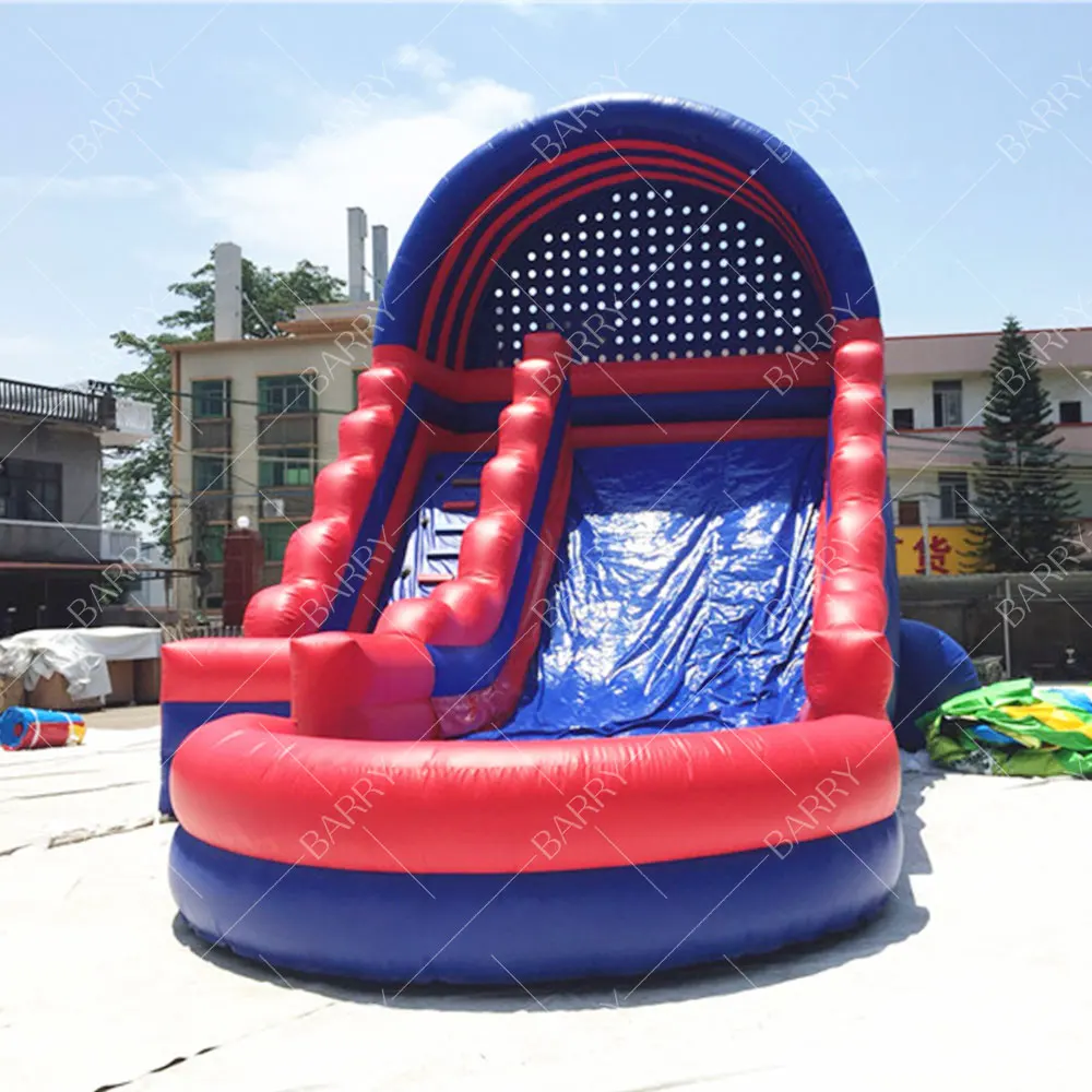 

Commercial Long Water Slides Inflatable for Kids and Adults Water Slides Inflatable Slide With Swimming Pool
