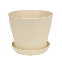 1pcs Flower Pot With Tray Colorful Resin Plant Flower Pot Indoor Planting Fleshy Green Plants Potted  Garden Decoration Groot