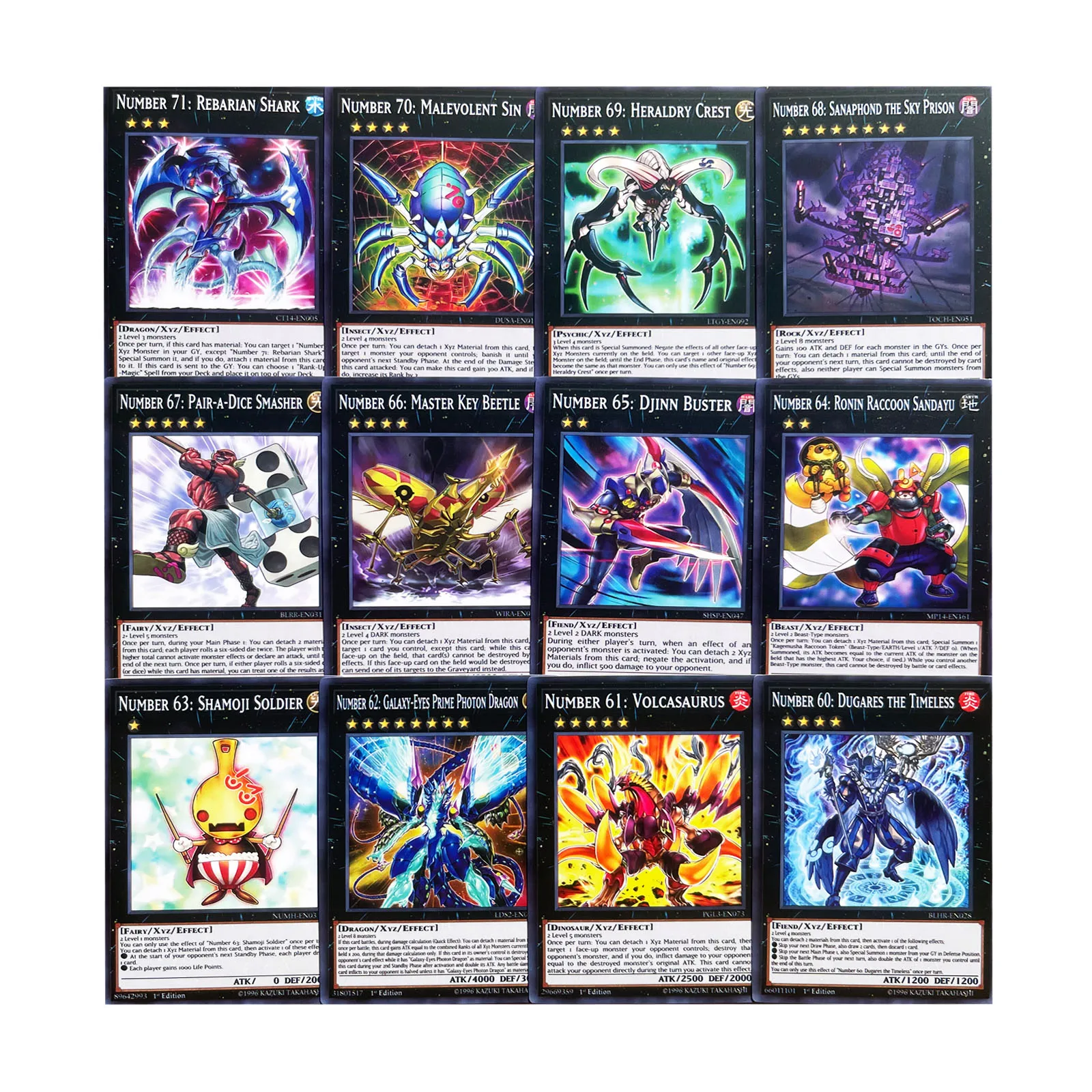148PCS Yugioh Cards Yu Gi Oh Card English Duel Links Game Card