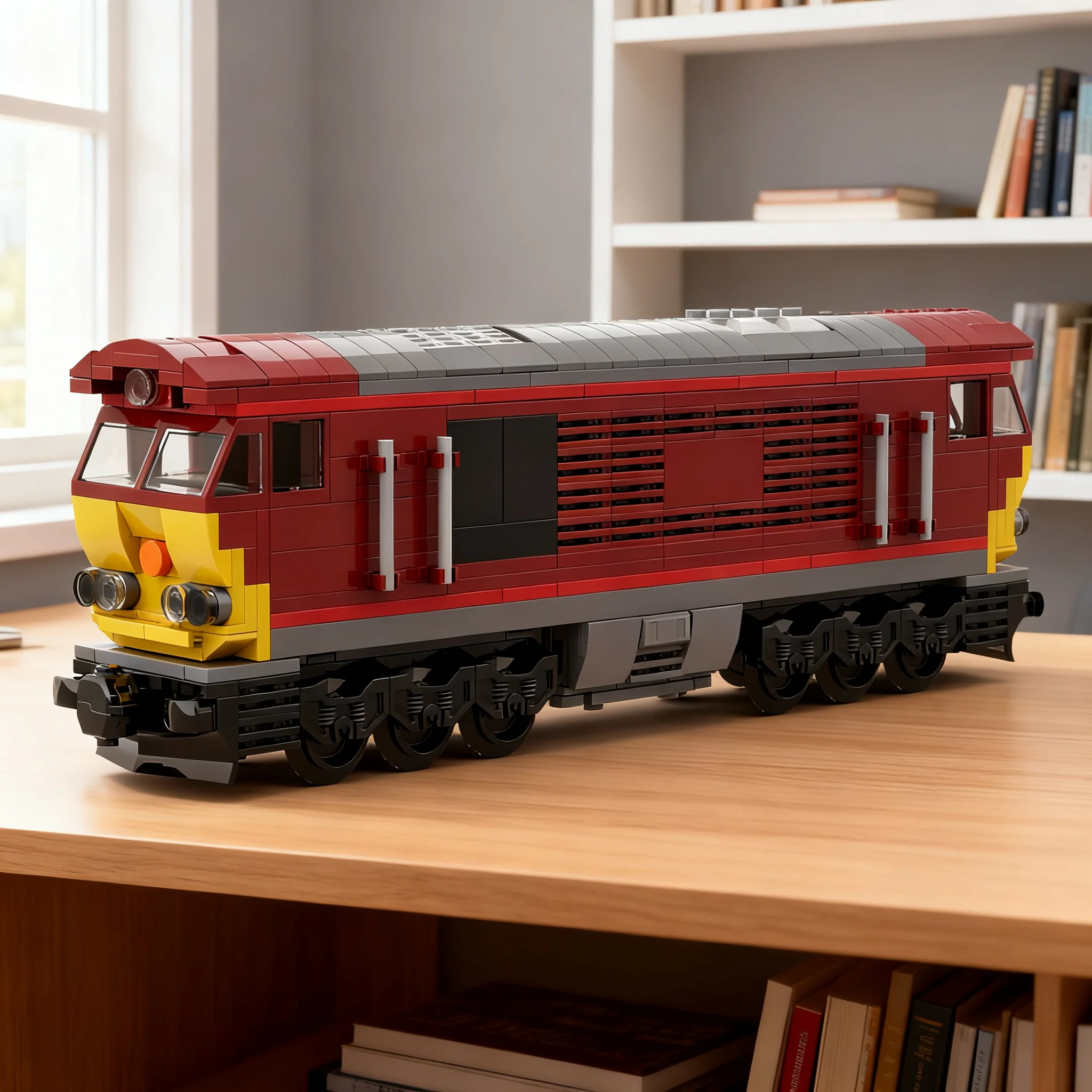 473pcs MOC City Trains Class 6 - огляд і ціна Art Craft Class