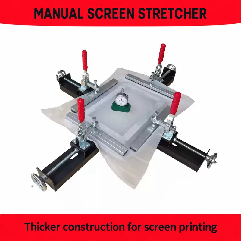 Manual Silk Screen Printing Stretching Machine Mesh Stretcher Tensioner Clamp 30cm Tool for Frame manual screen stretching clamp