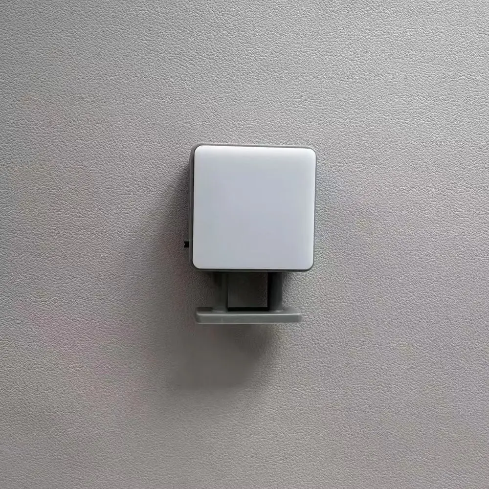With LED Lights Fridge Sticker Mini Round Square Refrigerator Magnet Light Sign Plastic Magnetic Fridge Decoration Magnets