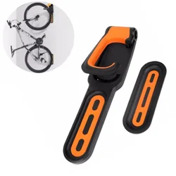 Bike Support Stand Bicycle Wall Mount Rack Mtb Road Bike Storage Fixed Hanging Hook Bracket Holder Cycling Parking Buckle 1PCS