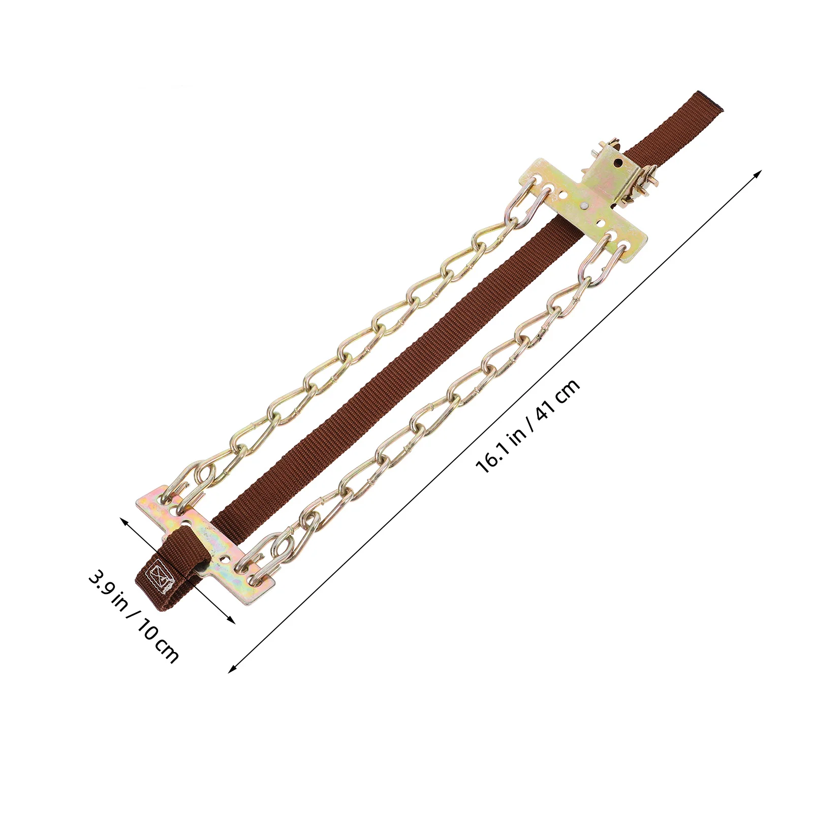 Heavy Duty Snow Chain for Car Tires Anti Skid Steel Security Chain 205 225mm Width Auto Tire Accessories Winter Safety Grip