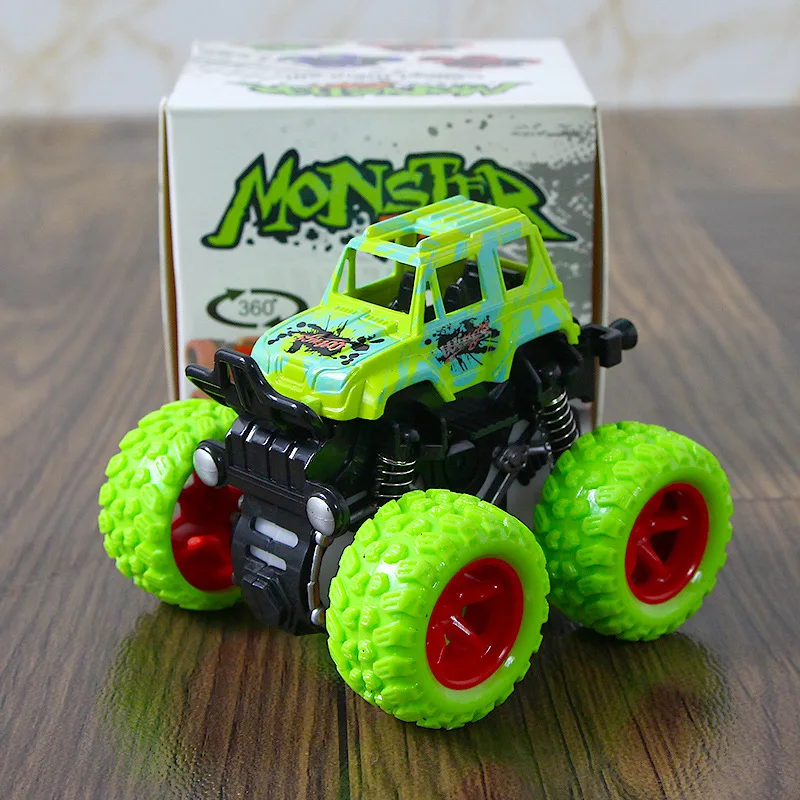 ألعاب Monster Truck التي تعمل بالاحتكاك الساخنة - مركبات الدفع والذهاب للأطفال، أفضل هدية لحفلات عيد الميلاد وأعياد الميلاد للبنين والبنات
